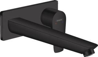 Смеситель для раковины встраиваемый Hansgrohe Talis E 71734670 черный матовый Смеситель для раковины встраиваемый Hansgrohe Talis E 71734670 черный матовый