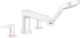 Смеситель Hansgrohe Talis E 71748700 на борт ванны белый матовый