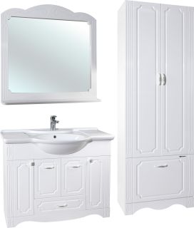 Тумба под раковину Bellezza Кантри 105см белый 00000010103 Тумба под раковину Bellezza Кантри 105см белый 00000010103