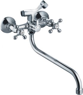 Смеситель для ванны/душа Orange Classic Pro M72-222cr с душевым набором Смеситель для ванны/душа Orange Classic Pro M72-222cr с душевым набором