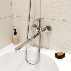 Смеситель для ванны IDDIS Sena хром глянцевый SENSBL2i10WA