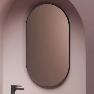 Зеркало Artceram ARCO ACS017 17 в металлической раме черное