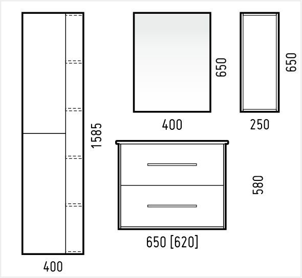 Зеркало Corozo Гольф 40см SD-00000266 Зеркало Corozo Гольф 40см SD-00000266