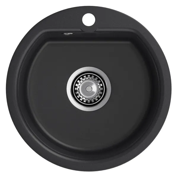 Мойка кухонная Reflexion Start 44-BL RX0844BL черный