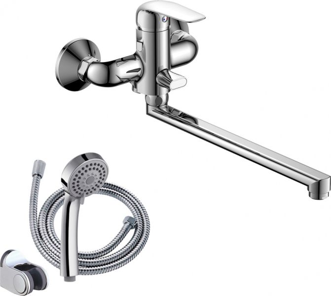 Смеситель для ванны/душа Orange Sofi M43-100cr с душевым набором