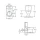 Унитаз-компакт Roca Access 734P23800Y напольный Soft Close