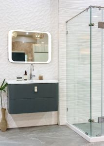 Зеркало Silver Mirrors Indigo Neo-2 80см белый LED-00002408