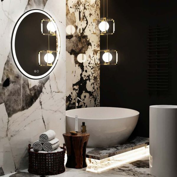 Зеркало Silver Mirrors Italiya Neo-2 64см белый LED-00002409