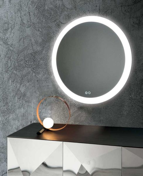 Зеркало Silver Mirrors Perla Neo-2 77см белый LED-00002420