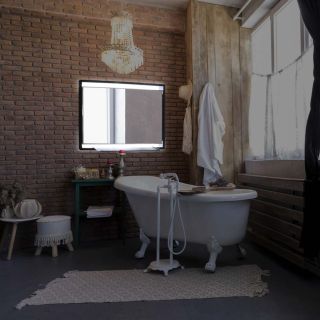 Зеркало Silver Mirrors Челси 80см чёрный LED-00002373 Зеркало Silver Mirrors Челси 80см чёрный LED-00002373