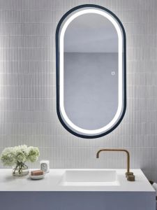 Зеркало Silver Mirrors Виола 50см чёрный LED-00002430
