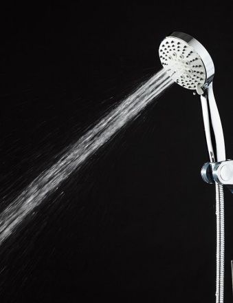 Лейка для душа Orange O-Shower OS05 d 97 мм, 5 режимов, хром