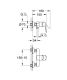 Смеситель для душа Grohe BauEdge 23333000 хром