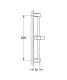 Душевая штанга GROHE Tempesta Cosmopolitan 600 мм, хром (27521000)