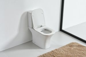 Унитаз-компакт Orange C02-000W безободковый, сиденье с микролифтом