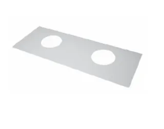 Столешница Dreja W 99.9401 125 см белый глянец