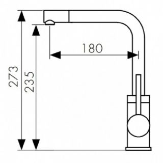 Смеситель для кухни KAISER  Teka 13144-5 Смеситель для кухни KAISER  Teka 13144-5