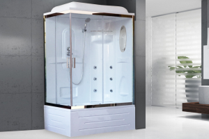 Душевая кабина Royal Bath BP правая стекло прозрачное 100x80см RB8100BP2-T-CH-R