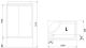 Душевая кабина Royal Bath BP левая стекло прозрачное 100x80см RB8100BP2-T-CH-L