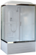 Душевая кабина Royal Bath BP правая стекло матовое 100x80см RB8100BP1-M-CH-R