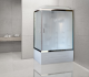 Душевая кабина Royal Bath BP правая стекло матовое 100x80см RB8100BP2-M-CH-R