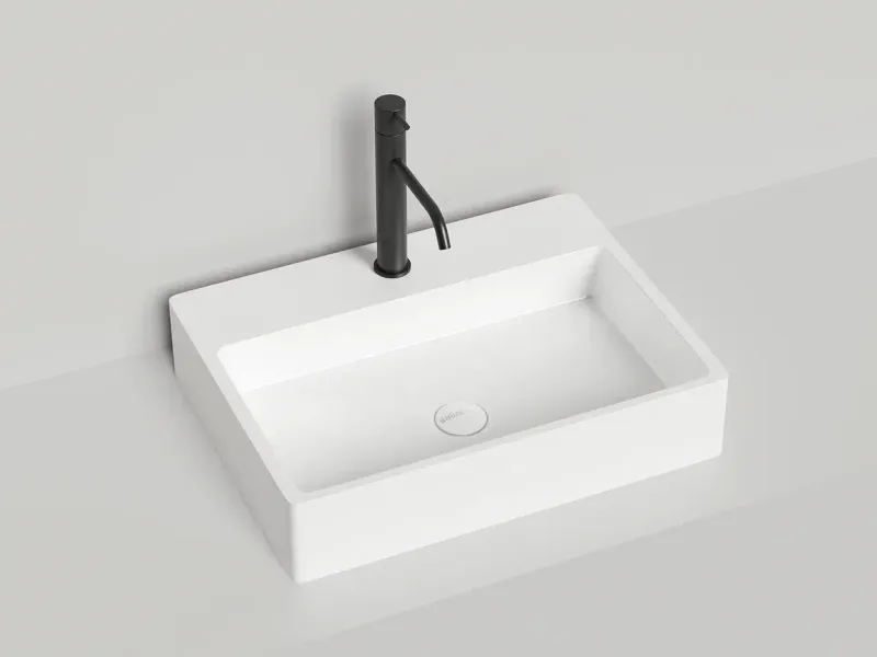 Накладная раковина Salini Ottavia S-Stone 1103201M 60см белый матовый Накладная раковина Salini Ottavia S-Stone 1103201M 60см белый матовый