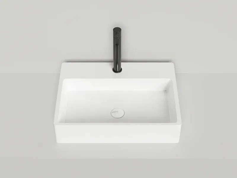 Накладная раковина Salini Ottavia S-Stone 1103201M 60см белый матовый Накладная раковина Salini Ottavia S-Stone 1103201M 60см белый матовый