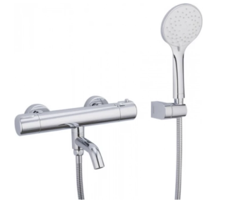 Смеситель для ванны с термостатом Gappo G3290 хром Смеситель для ванны с термостатом Gappo G3290 хром