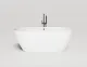 Ванна из искусственного камня Salini Sofia Light S-Sense 103711G 165x75см белый глянцевый