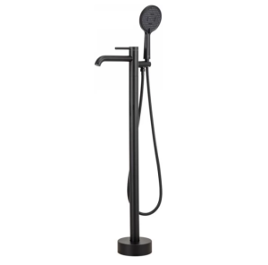Напольный смеситель для ванны Gappo G3006-6 чёрный