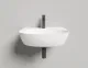 Подвесная раковина Salini Alda Wall 02 S-Sense 140312G 58см белый глянцевый