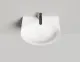 Подвесная раковина Salini Alda Wall 02 S-Sense 140312G 58см белый глянцевый