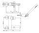 Смеситель для ванны Paini Ovo 86CR1052SKM хром