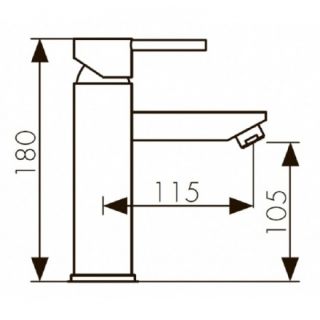 Смеситель для раковины KAISER Sensor 38211
