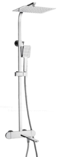 Душевая стойка Gappo G2483-40 с термостатом хром Душевая стойка Gappo G2483-40 с термостатом хром