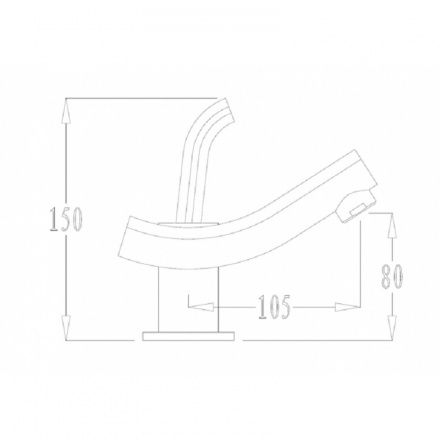 Смеситель для раковины KAISER Logo 47011 Смеситель для раковины KAISER Logo 47011