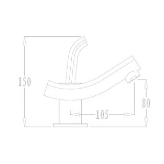 Смеситель для раковины KAISER Logo 47011-3 Смеситель для раковины KAISER Logo 47011-3