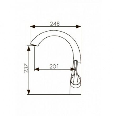Смеситель для кухни KAISER Comba 48033-1 Смеситель для кухни KAISER Comba 48033-1