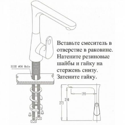 Смеситель для кухни Kaiser Corner 48044 Смеситель для кухни Kaiser Corner 48044