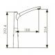 Смеситель для кухни KAISER  Stick 49144 Смеситель для кухни KAISER  Stick 49144