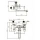 Смеситель для ванны с душем KAISER Saturn 42022 Смеситель для ванны с душем KAISER Saturn 42022