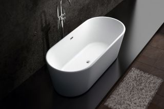 Акриловая ванна Art&Max 170x74см белый AM-525-1700-745