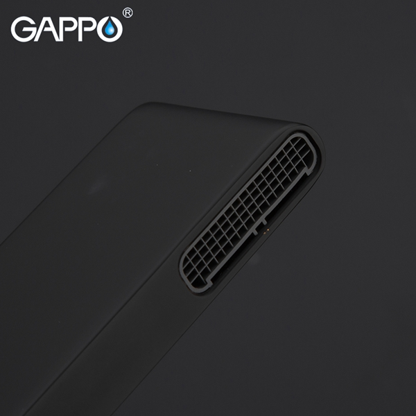 Смеситель для раковины Gappo G1081 хром/чёрный