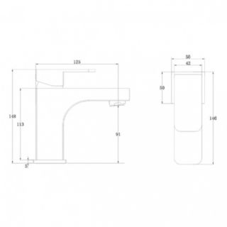 Смеситель для биде KAISER Sonat 34088