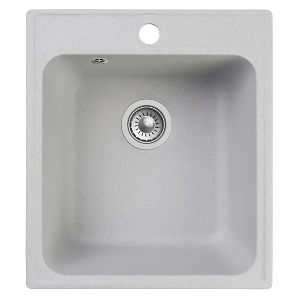 Мойка кухонная Reflexion Quadra 43-GR RF0243GR серый