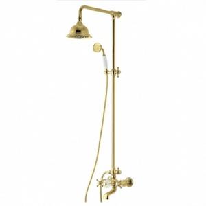 Душевая стойка KAISER 90190-3 Gold/мет