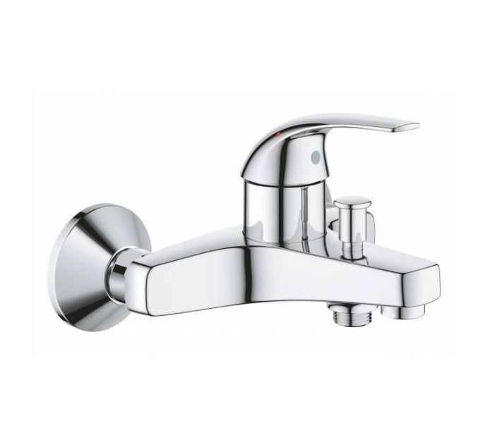 Смеситель для ванны GROHE BauCurve, настенный монтаж (23599000)