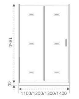 Душевая дверь Good Door Neo WTW-140-C-CH 140 х 185 см Душевая дверь Good Door Neo WTW-140-C-CH 140 х 185 см