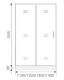 Душевая дверь Good Door Neo WTW-110-C-CH 110х185 Душевая дверь Good Door Neo WTW-110-C-CH 110х185