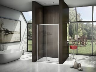 Душевая дверь Good Door Neo WTW-140-C-CH 140 х 185 см Душевая дверь Good Door Neo WTW-140-C-CH 140 х 185 см